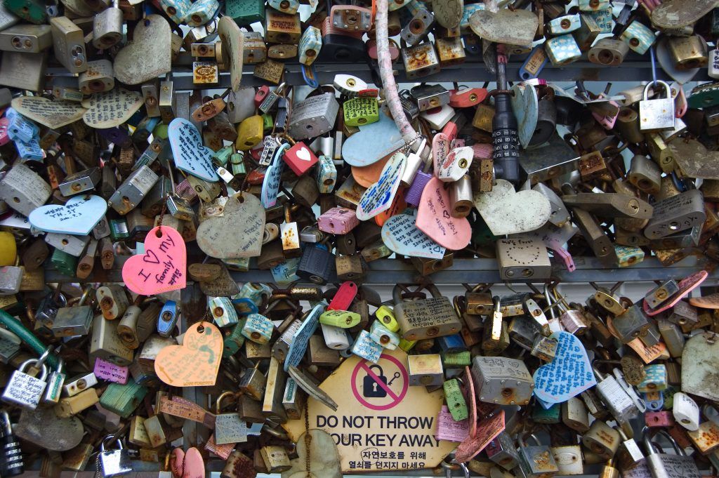 Candados de amor Ponte Vecchio, Florencia